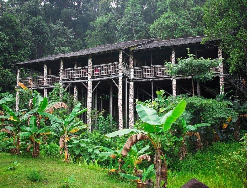 longhouses in sabah malaysia