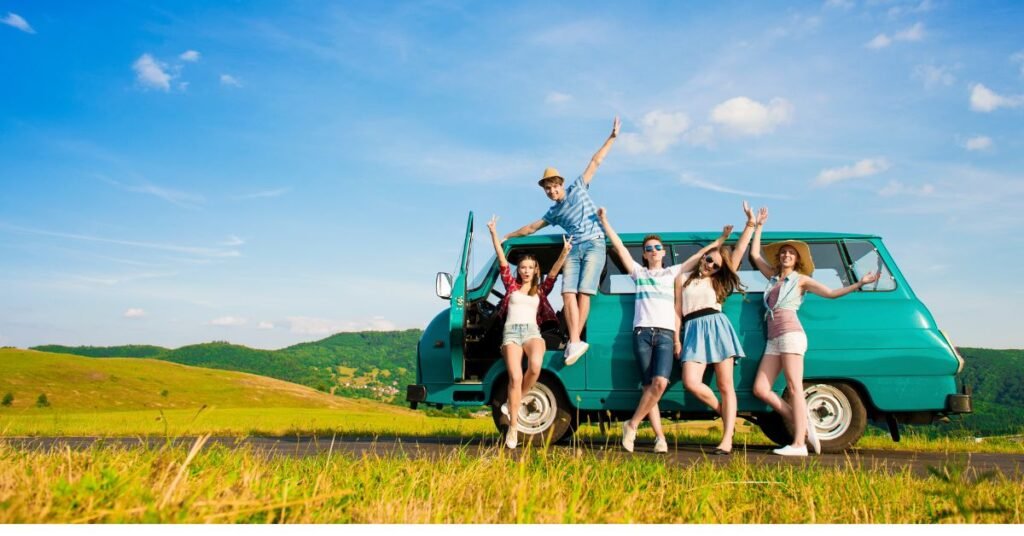 family on a roadtrip