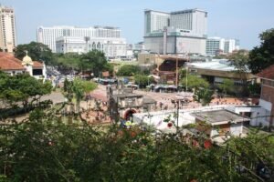 views of melaka city