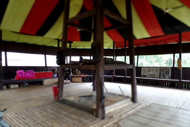sarawak cultural village longhouse
