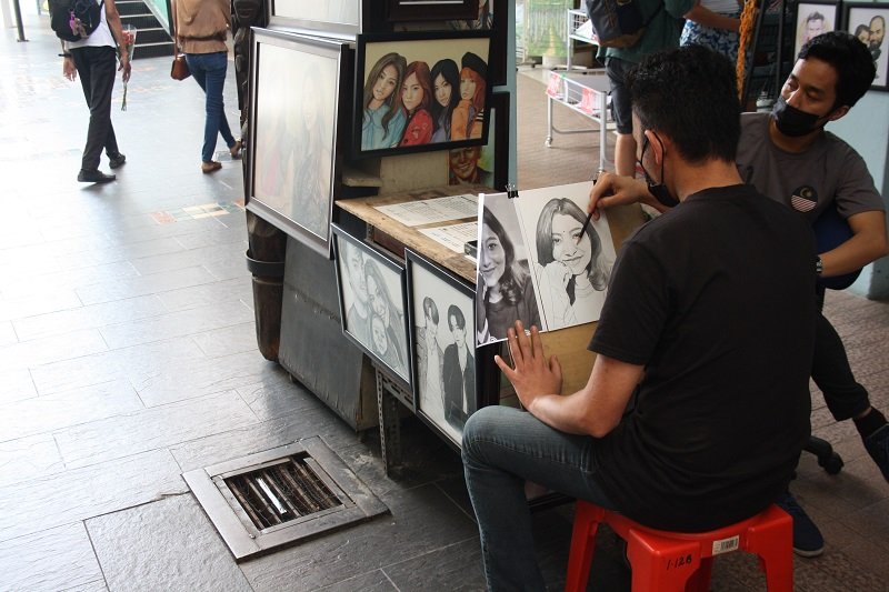 art gallery in central market in kuala lumpur malaysia