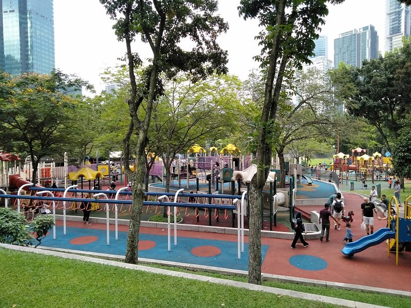 klcc park in Kuala Lumpur