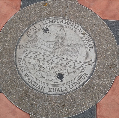 Exploring The Heritage Trail in Kuala Lumpur Malaysia 2 walkingtrail