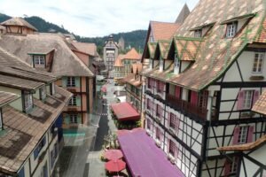 Tropicale Colmar from the clock tower 