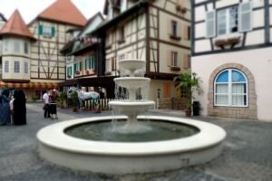 French-styled village in Bukit Tinggi