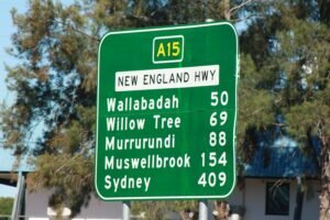 driving through New England Region