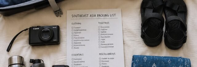 Southeast Asia Packing List: Pack for SEA