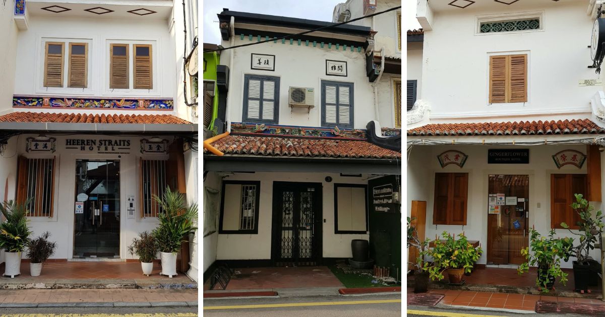 historical shophouse in jonker walk melaka